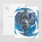 Dragon Cross - Carte postale (Devant / Derrière)