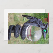 Dragon Crystal Personeel Briefkaart (Voorkant / Achterkant)