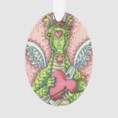 DRAGON CUPIDE, COEUR ET FLÈCHE IMAGINAIRE VALENTIN (dos)