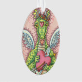 DRAGON CUPIDE, COEUR ET FLÈCHE IMAGINAIRE VALENTIN (devant)