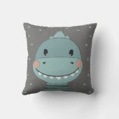 Dragon Cute Cartoon Enfants Coussin bébé (Verso)