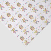 Dragon Cute Castle Magical medieval Funny Tissuepapier (Detail)