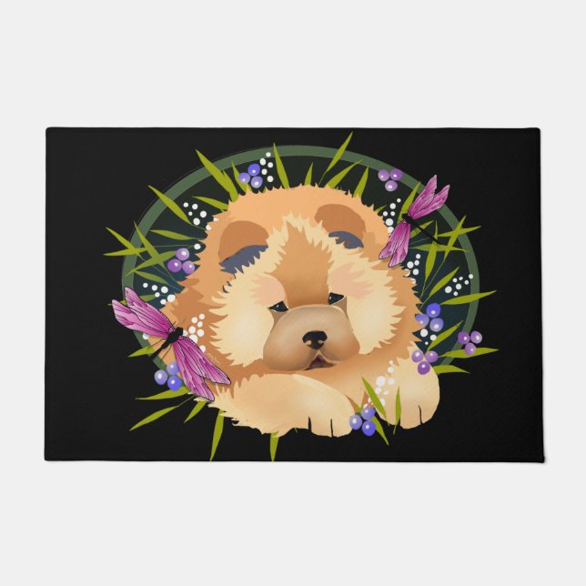 DRAGON DANCE Chow - binnen-/buitenmat Deurmat (Voorkant)