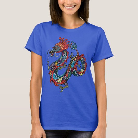 Dragon Dance Woman's T-Shirt (Voorkant)