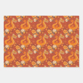Dragon Dance Wrapping Dans Inpakpapier Vel (Voorkant 3)