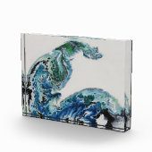 Dragon dans les Vagues – Bloc de Photo d'Océan Abs (Droite)