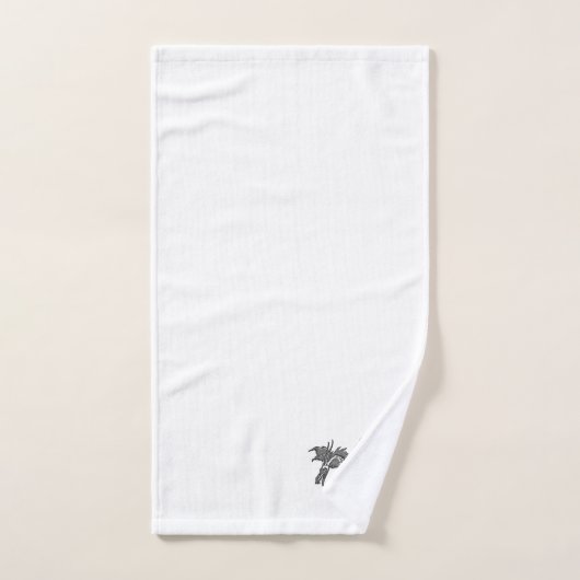 Dragon d'argent (Serviette à main)