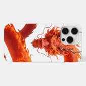 Dragon d'Art de Feu Rouge | Conception de Dragon d (Verso Horizontal)