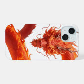 Dragon d'Art de Feu Rouge | Conception de Dragon d (Verso Horizontal)