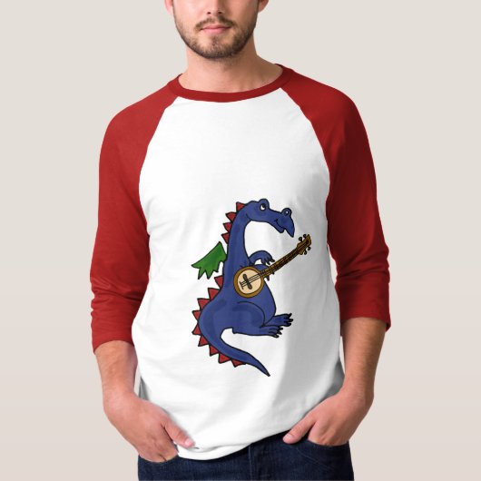 Dragon de BA jouant le T-shirt de banjo (Devant)