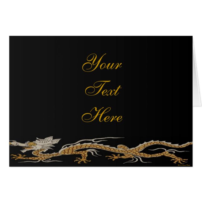 Dragon De Bouddhan -Jin Long-Card (Devant horizontal)