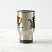 Dragon de DM Steampunk 15 onces. Tasse de voyage (Centre)