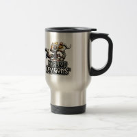 Dragon de DM Steampunk 15 onces. Tasse de voyage