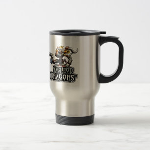 Dragon de DM Steampunk 15 onces. Tasse de voyage