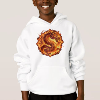 Dragon de feu orange ardent Cadeau pour hommes