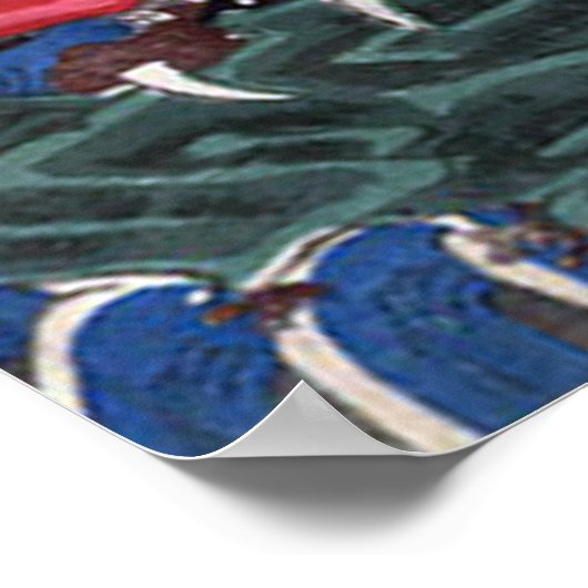 Dragon de feu par Yoshitsuya Poster (Coin)