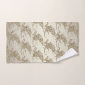 Dragon de mosaïque Extraordinaire Golden (Serviette à main)