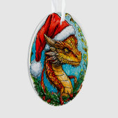 dragon de Noël (devant)