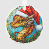 dragon de Noël (dos)