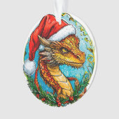 dragon de Noël (devant)