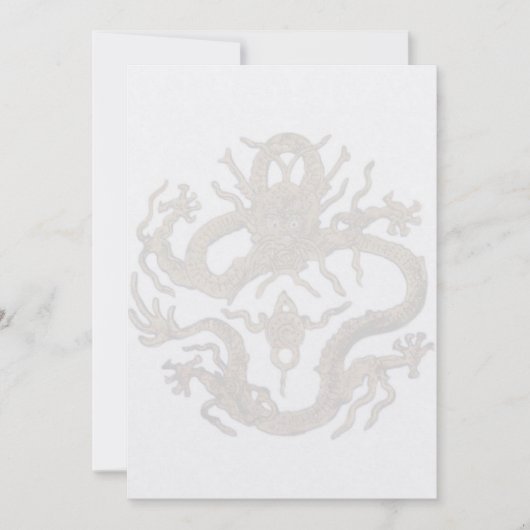 Dragon De Pékin Invitation (Devant)
