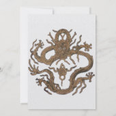 Dragon De Pékin Invitation (Dos)