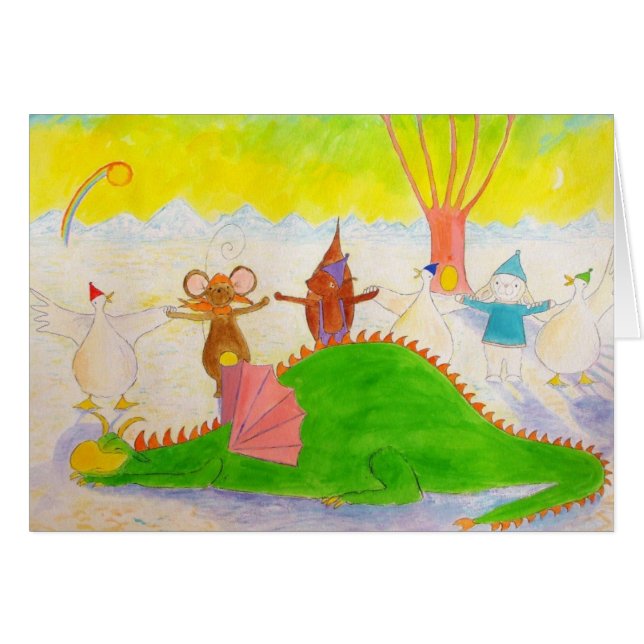 dragon de sommeil (Devant horizontal)