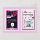 Dragon de table périodique - Carte Neon (Dos)