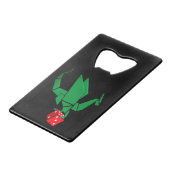 Dragon Dice Bottle Open Kredietkaart Flessenopener (Voorkant Gekanteld)