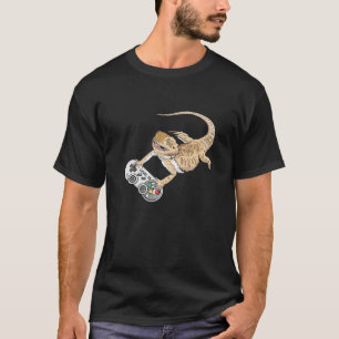 Dragon die videospellen afspeelt Herstelt Pagona T-shirt