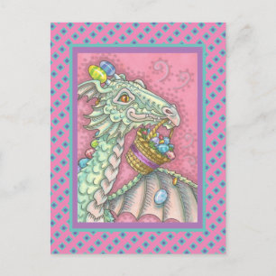DRAGON D'OEUF DE PÂQUES, CARTE POSTALE D'IMAGINAIR