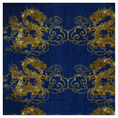 Dragon d'or, tissu (Fermer)