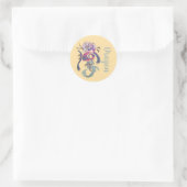 Dragon, dragon autocollant (Sac)
