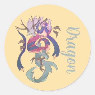 Dragon, dragon autocollant