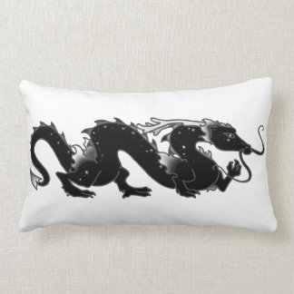 Dragon Dragon Black en White Kussen