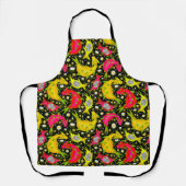Dragon Dragons Fruit Tout-En-Tout Imprimer Tablier (Recto)