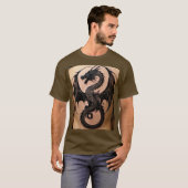 "Dragon Dreams: grillige T-shirt Design" (Voorkant volledig)
