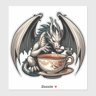 Dragon Drink koffiethee Sticker