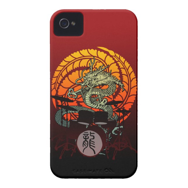 Dragon Drum 04 Case-Mate iPhone Case (Achterkant)
