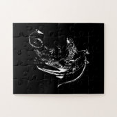 Dragon du Puzzle de nuit (Horizontal)