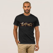 Dragon Du T-shirt Bouddhan (Devant entier)