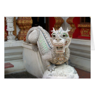 Dragon du temple blanc