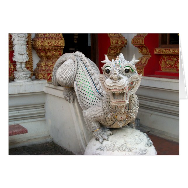 Dragon du temple blanc (Devant horizontal)