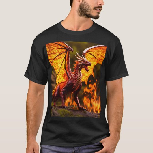 Dragon Emberwing T-shirt (Voorkant)