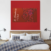Dragon Emperor Canvas Afdruk (Insitu (Slaapkamer))