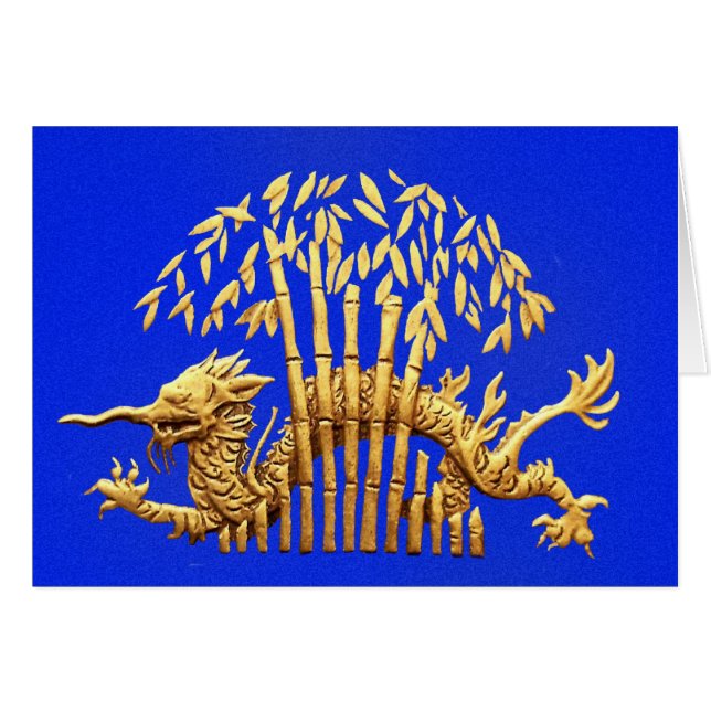 Dragon en Bamboo (Voorkant Horizontaal)