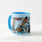Dragon en Feng Huang. Illustratie van Insima Mok (Voorkant links)