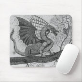 Dragon en Owl Mousepad Muismat (Met muis)