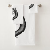 Dragon en style tatouage (En situation)