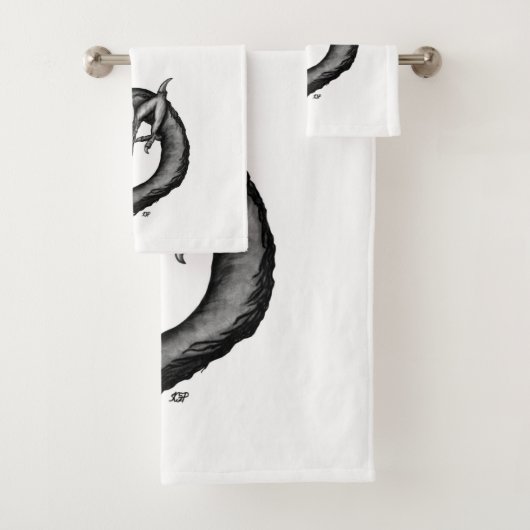 Dragon en style tatouage (En situation)